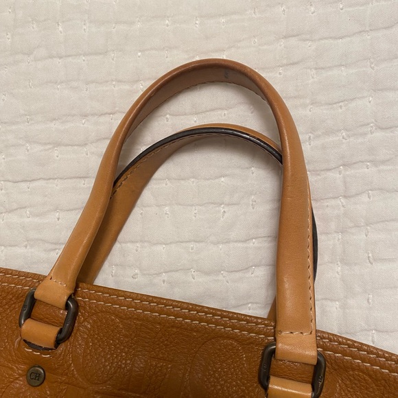Carolina Herrera Embossed Leather Tote - Picture 8 of 8